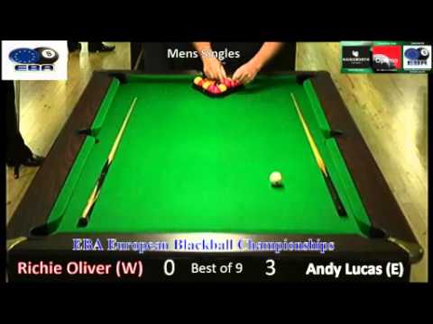 2015 European Championships - Singles Mens - Andy Lucas v Richie Oliver