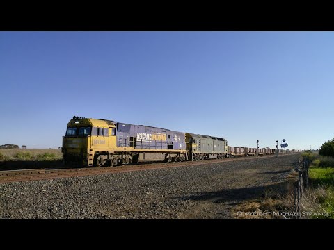 7XM4 Pacific National Steel Wagons & Containers (28/6/2020) - PoathTV Australian Trains & Railways