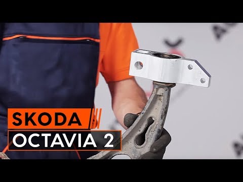 Wie SKODA OCTAVIA 2 (1Z3) Querlenkerlager vorne wechseln TUTORIAL | AUTODOC