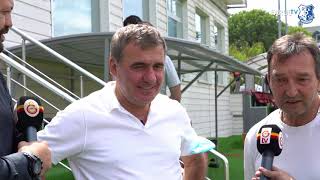 Interviu cu managerul tehnic Gheorghe Hagi după amicalul cu Galatasaray