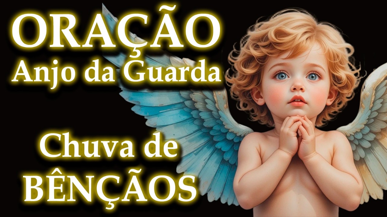 🌟CHUVA DE BÊNÇÃOS SOBRE SUA VIDA! 🍃✨ FAÇA ESTA ORAÇÃO AO SEU ANJO DA GUARDA AGORA! 🌟