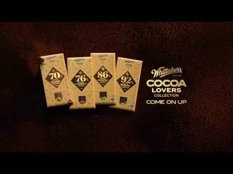 Whittaker's Cocoa Lovers Collection Range Ad