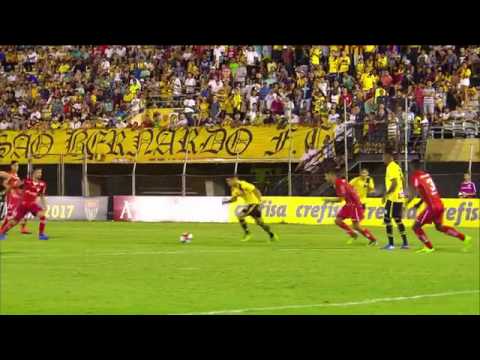 Gols - São Bernardo 3x1 Audax-SP - Campeonato Paulista 2017