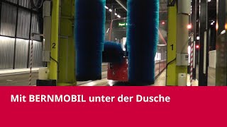 preview picture of video 'Mit BERNMOBIL unter der Dusche'