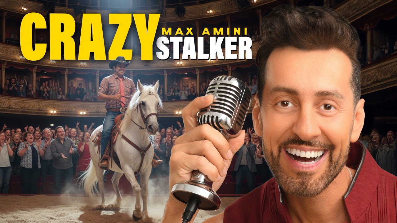 Max Amini’s Hilarious Take on Crazy Stalkers and Dating Disasters