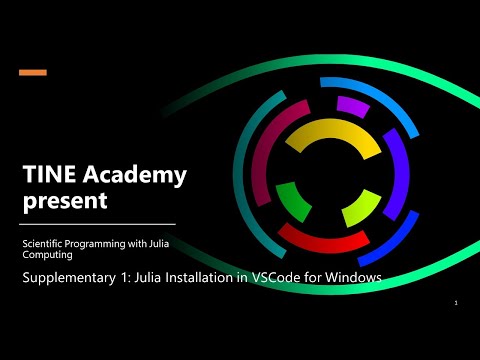 INSTALL JULIA IN VSCODE FOR WINDOWS
