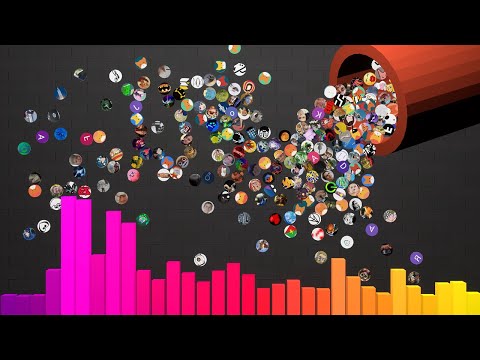 Marbles vs Music - Visualizer Bars Battle Royale