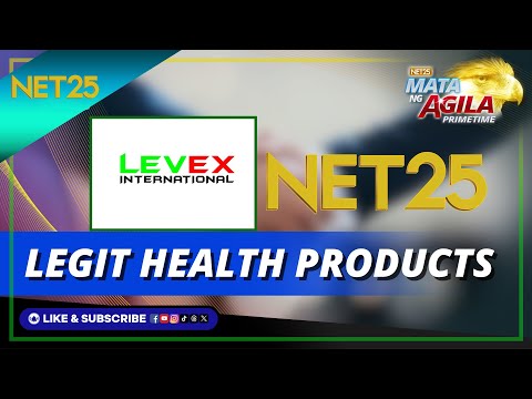 Suportado ng NET25 ang mga produkto na garantisadong may benepisyo sa kalusugan