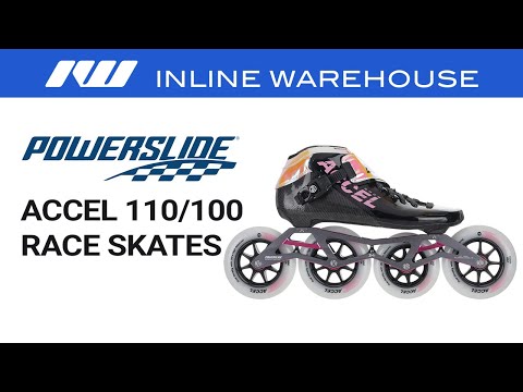 Powerslide Accel 110/100 Race Skates in Pink