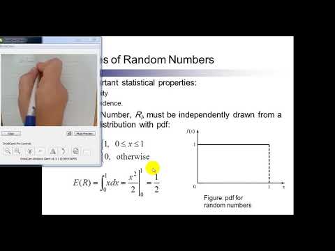 Chapter7 random numbers generation lecture 1
