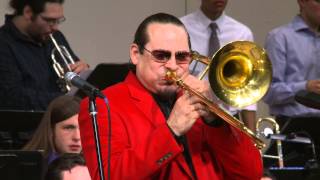 Steve Turre in concert with the Sacramento State Jazz Ensembles