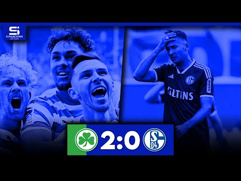 Greuther Fürth - FC Schalke 04 2:0 | Tore & Highlights | Stadion Reaktion