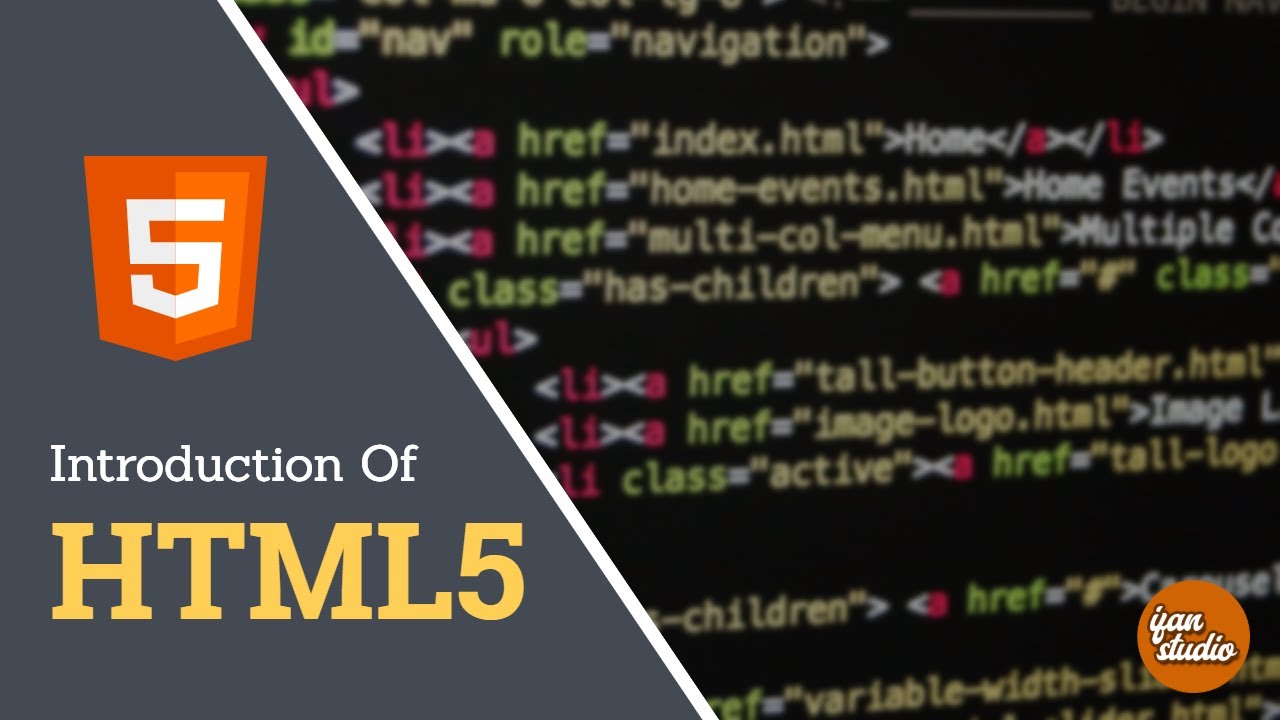 Tutorial HTML5 Dasar - Intro
