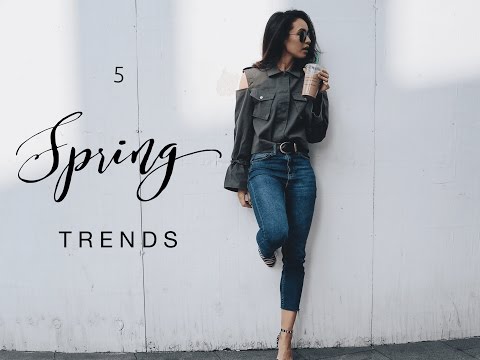 5 SPRING TRENDS TO WEAR NOW! | DANIELLE PEAZER