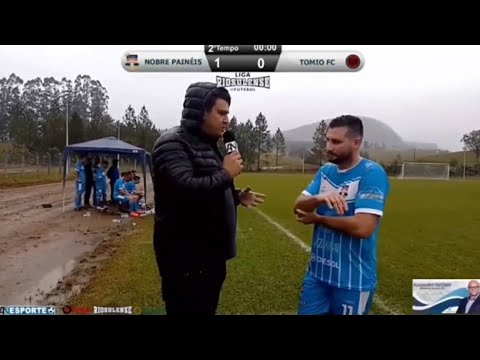 André Rocha faz gol que dá vitória ao Nobre Painéis FC na 1° Rodada da Liga Riosulense Série B 2023