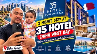 2 Nights at 35 Hotel Doha West Bay 🇶🇦 | Qatar Staycation & Hotel Experience