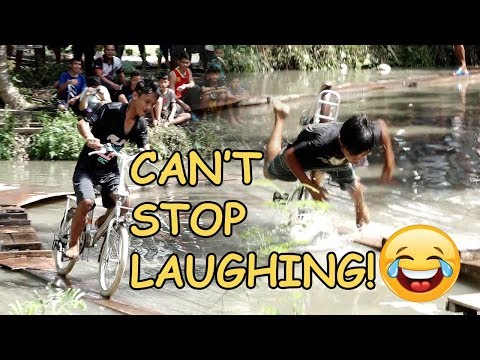 Funny Bike Race (Bike Above Water Contest)