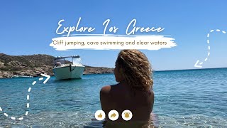 MINI VLOG: Mediterranean Sea Exploring in Ios Greece 🇬🇷 | #ValInLondon | Watch in 1080p!
