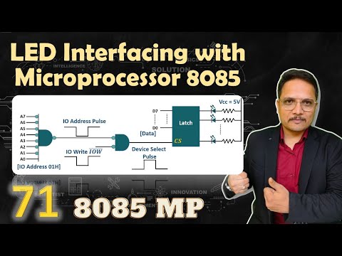 Peripheral Mapped IO in Microprocessor 8085