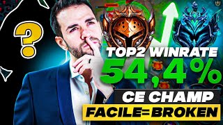 TUTO: CE PICK FACILE = BROKEN JUSQU'EN PLAT (2ÈME WINRATE DU JEU, LE MEILLEUR POUR DÉBUTANT)