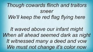 Billy Bragg - The Red Flag Lyrics