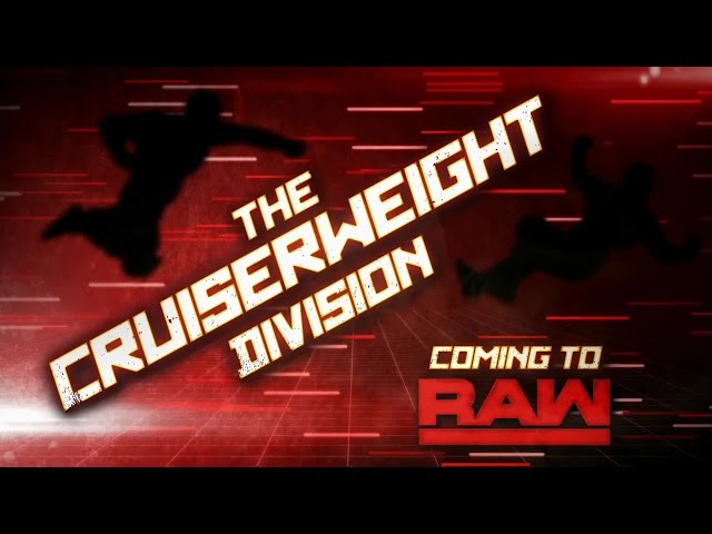 Novidades sobre a Divisão de Cruiserweights