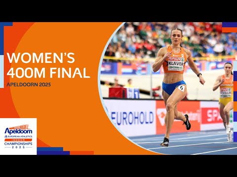 Women's 400m final replay | Apeldoorn 2025
