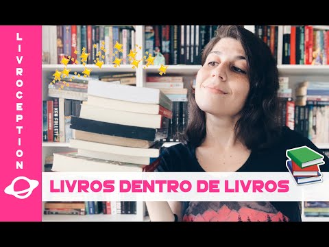 LIVROCEPTION: os incríveis livros DENTRO de livros! 📚🖤| BOOK GALAXY