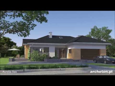 Projekt domu Aurelia Rex - archeton.pl