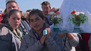 Crewmember relatives mourn as Argentina searches for missing sub