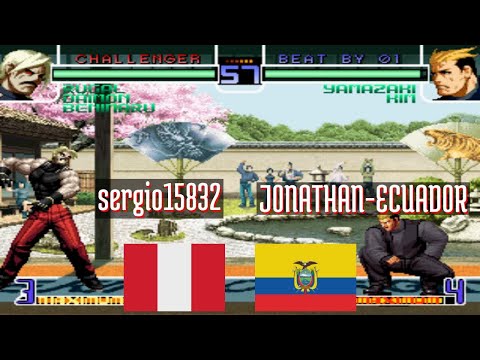 FT5 @kf2k2pls: sergio15832 (PE) vs J0NATHAN-ECUAD0R (EC) [KOF 2002 Plus kf2k2 Fightcade] Jun 18