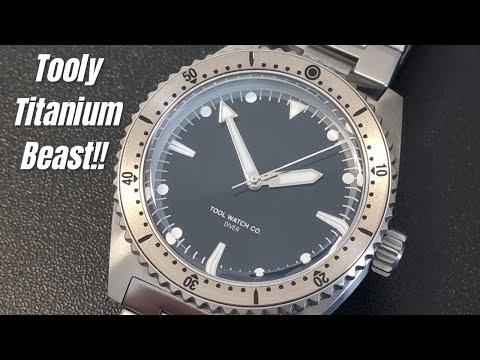 TOOL WATCH CO DIVER - titanium beast from the deep!!