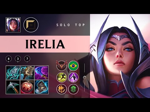 Irelia Top vs Malphite - BR Grandmaster Patch 25.22