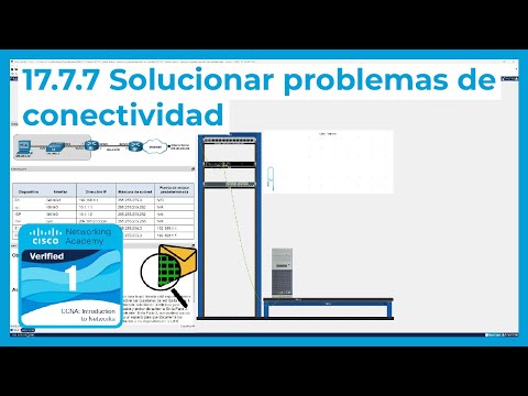 17.7.7 Packet Tracer 🔍📨 - Solucionar problemas de conectividad (CCNA Curso 1)