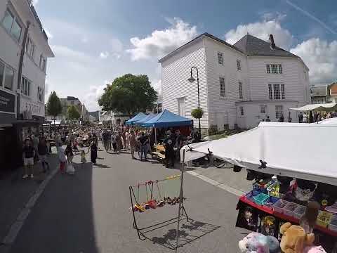 Flekkefjord Norway 2023 Salmon Festival Walkthrough