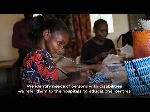 Creating jobs in agriculture for youth with disabilities in Kenya
