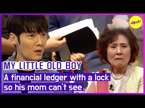 [MY LITTLE OLD BOY] A financial ledger with a lock so his mom can't see.(ENGSUB)