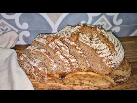 Dinkelbrot für "Faule" 🍞😋 mit Langzeitgare, perfekt für Berufstätige mit wenig Zeit #225