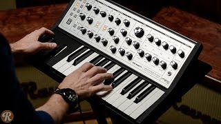 Video thumbnail for Moog Sub Phatty Analog Synthesizer Demo by Reverb