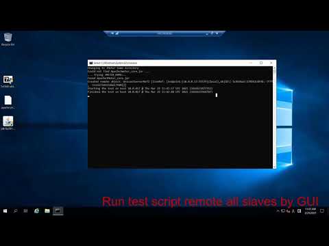Jmeter Remote Distributed Load Testing Demo (Master Slave Jmeter Apache Load Test )