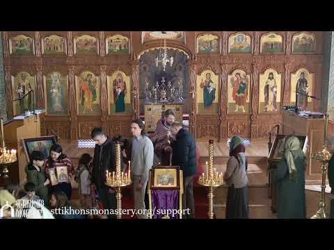 Hours & Primatial Divine Liturgy, Sunday of Orthodoxy, Sunday, March 1, 2026