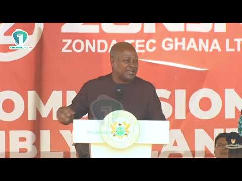 Prez Mahama: Vehicle Assemblers Must Meet Local Production Threshold to Get Tax Breaks