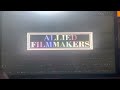 Closing To James And The Giant Peach 1996 VHS