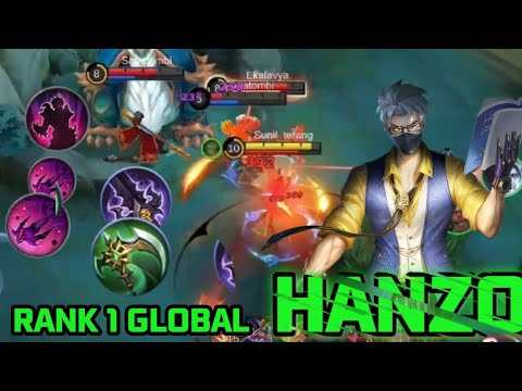 100% Untouchable Hanzo the Real Boss! - Top1 Global Hanzo | Sunil Mobile Legends