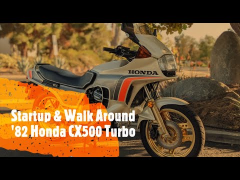 Thumbnail for '82 HONDA CX500 TURBO COLD START WALK AROUND by video, vide