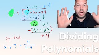 Dividing Polynomials // Lesson 11-5 [Glencoe Texas Algebra 1]