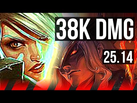 RIVEN vs YONE (TOP) | 18/1/6, Legendary, 38k DMG | EUW Master | 25.14