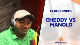 El Bochinche – Cheddy le dice perverso a Manolo
