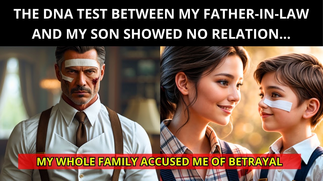 THE DNA TEST BETWEEN MY FATHER-IN-LAW AND MY SON SHOWED NO RELATION. MY FAMILY ACCUSED ME...