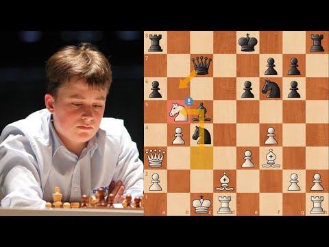 German PRODIGY Vincent Keymer WINS Elegantlly